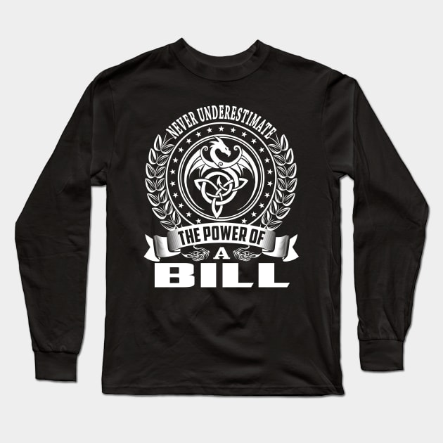 BILL Long Sleeve T-Shirt by Anthony store